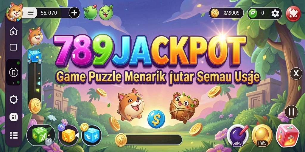 Tampilan gameplay seru dalam 789JACKPOT dengan teka-teki menarik.