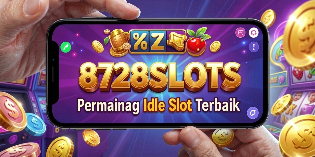 Screenshot gameplay 8728SLOTS yang menampilkan kemenangan besar.