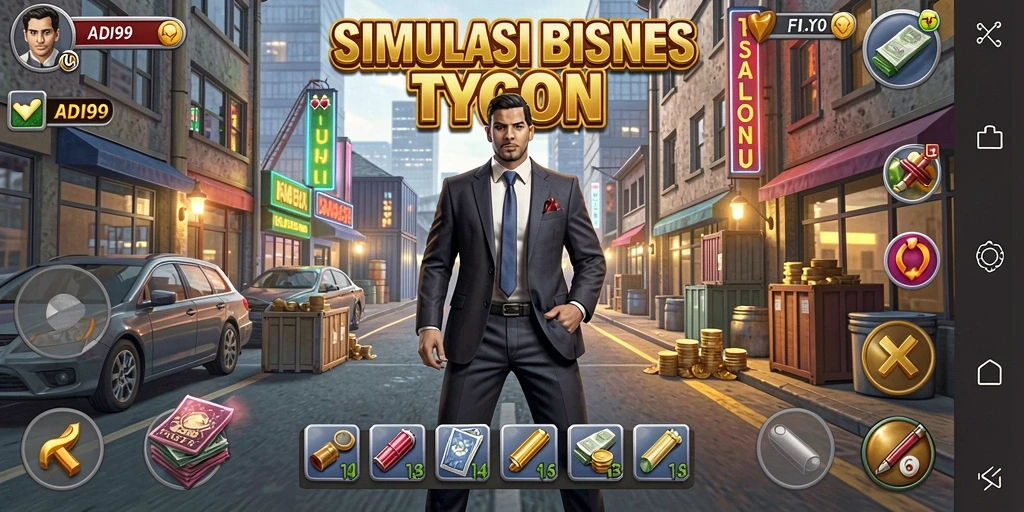 Tampilan gameplay ADI99 yang menarik dan interaktif.