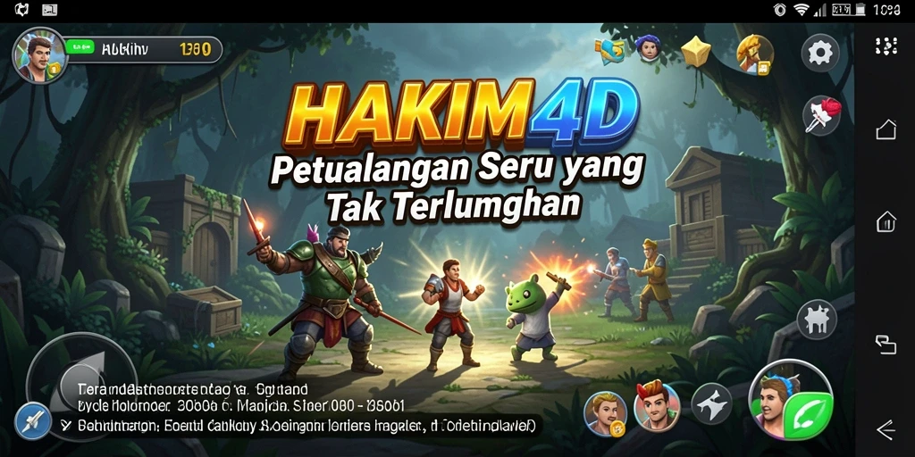 Gameplay HAKIM4D yang menegangkan dan penuh aksi.