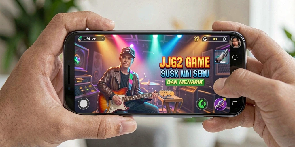 Tampilan gameplay <strong>JJ62</strong> yang penuh warna dan interaktif.