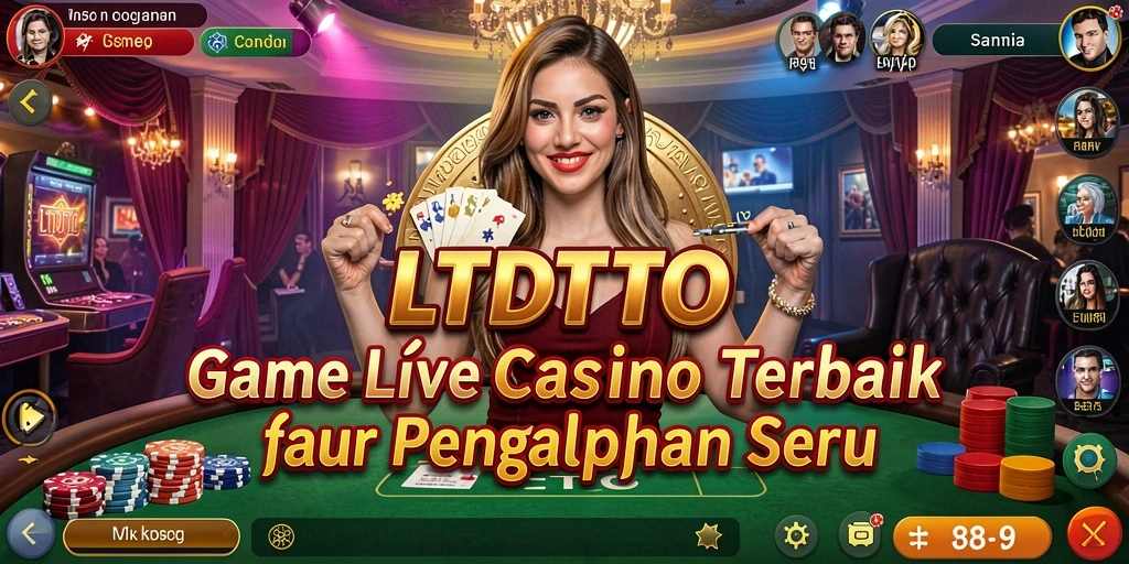 Tampilan gameplay yang menegangkan di LTDTOTO Live Casino.