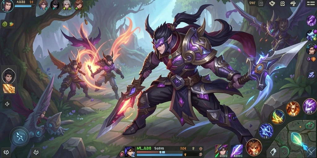 Gameplay menarik MLBB8 dengan petualangan seru.