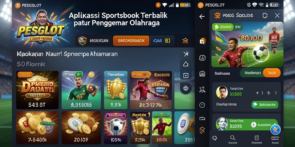 Tampilan gameplay <strong>PESGSLOT</strong> dengan fitur taruhan yang menarik.