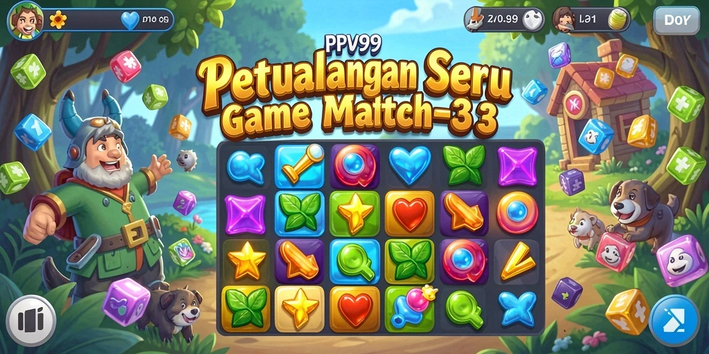 Tampilan menarik dari gameplay seru PPV99.
