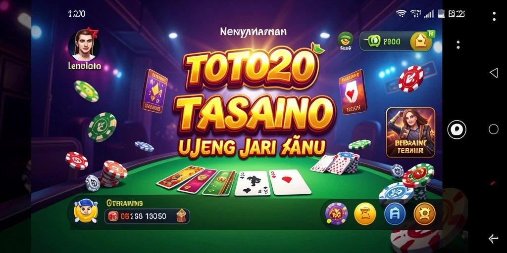 Tampilan gameplay menakjubkan di TOTO20 yang penuh aksi Kasino.