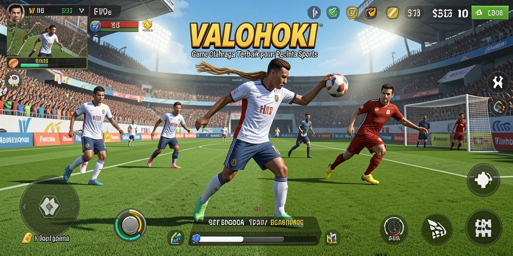Tampilan gameplay seru dan kompetitif dalam VALOHOKI.