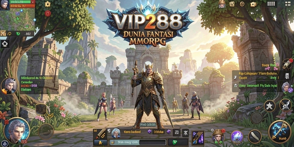 Gameplay epik dalam dunia MMORPG yang memikat